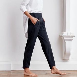 ADAY Cut it out pants in black